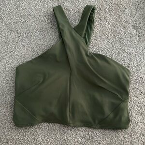 Lululemon long line wrap front bra